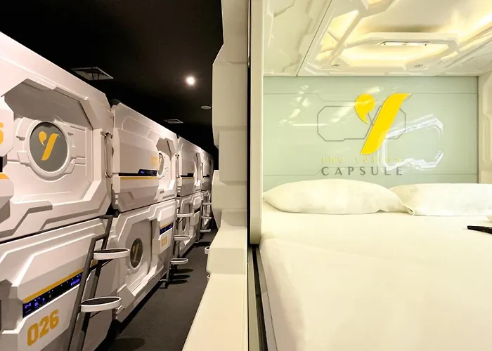 The Yellow Capsule Cancun Close To Airport